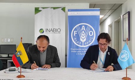 :  INABIO y FAO firman acuerdo de cooperación que busca la reducción de las causas y agentes de la deforestación