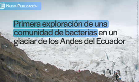 La primera exploración de una comunidad de bacterias en un glaciar de los Andes del Ecuador