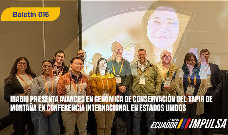 INABIO presenta avances en genómica de conservación del tapir de montaña en conferencia internacional en Estados Unidos
