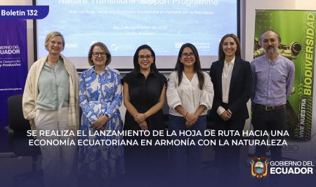 Se realiza el lanzamiento de la Hoja de Ruta hacia una Economía Ecuatoriana en Armonía con la Naturaleza